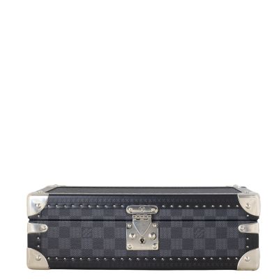 Louis Vuitton Coffret 8 Montres Watch Case Damier Graphite