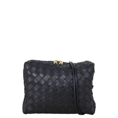 Bottega Veneta Intrecciato Loop Crossbody Small