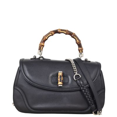 Gucci New Bamboo Top Handle Bag Large
