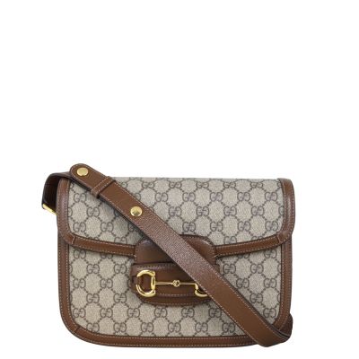 Gucci GG Supreme Horsebit 1955 Shoulder Bag