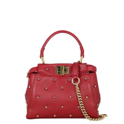 Fendi Star Crystal Embellished XS Iconic Peekaboo