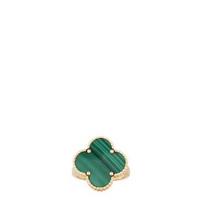 Van Cleef & Arpels Van Cleef & Arpels Malachite Magic Alhambra Ring