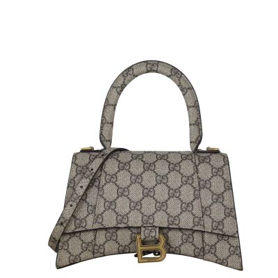 Gucci x Balenciaga The Hacker Project GG Supreme Hourglass Bag Small