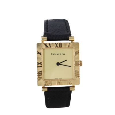 Tiffany & Co Atlas 18k Yellow Gold Watch