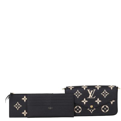 Louis Vuitton Pochette Felicie Monogram Empreinte Giant Bicolour