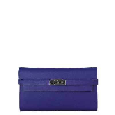 Hermes Kelly Classic Long Wallet Epsom