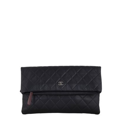 Chanel Fold Over Clutch