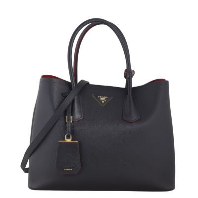 Prada Saffiano Cuir Double Bag Medium