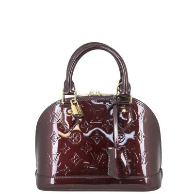Louis Vuitton Alma BB Monogram Vernis Front
