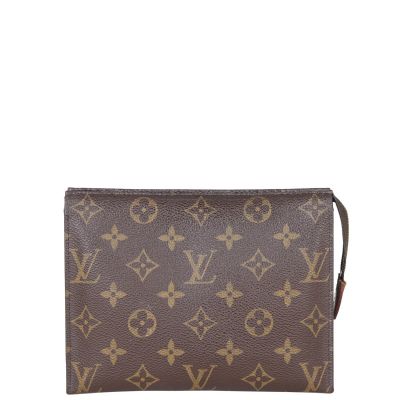 Louis Vuitton Toiletry Pouch 19 Monogram Front

