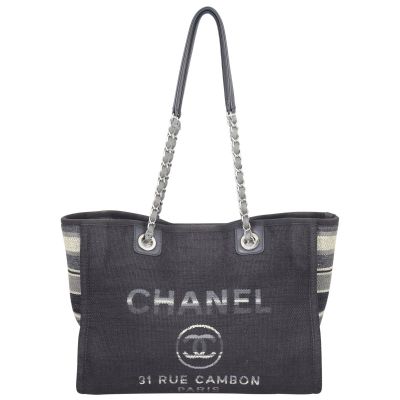 Chanel Deauville Small Tote Front