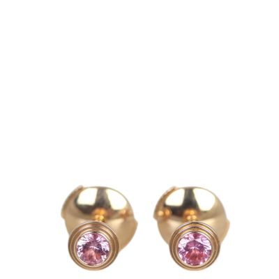 Cartier d'Amour Pink Sapphire 18k Rose Gold Earrings