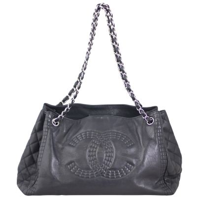 Chanel Coco Bengal Open Accordion Tote Front