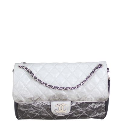 Chanel Melrose Degrade Jumbo Flap Bag Front