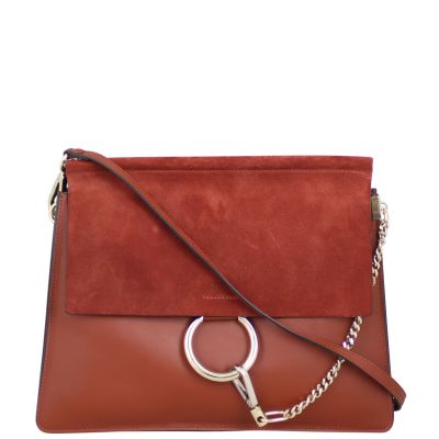 Chloe Faye Medium Shoulder Bag Front
