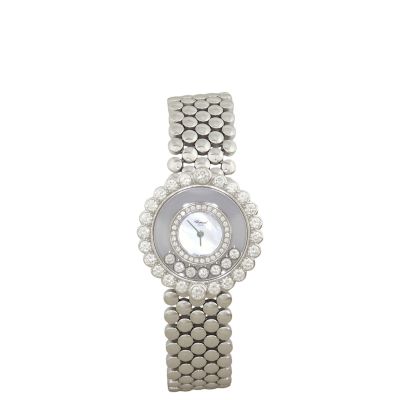 Chopard Happy Diamonds 18k White Gold Watch