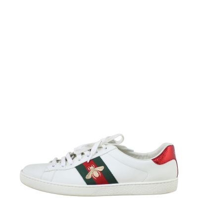 Gucci Ace Bee Embroidered Sneakers Side