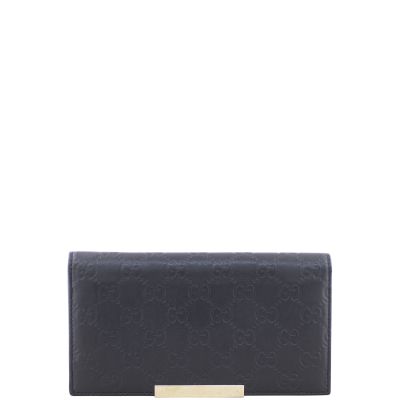 Gucci Guccissima Continental Wallet Front