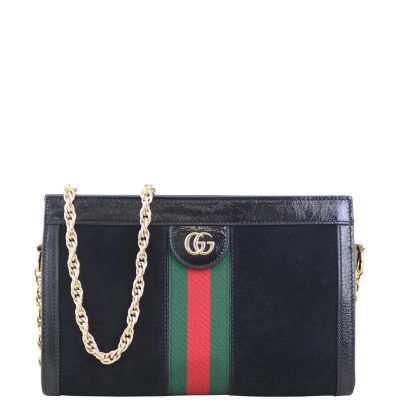 Gucci Ophidia Small Suede Shoulder Front