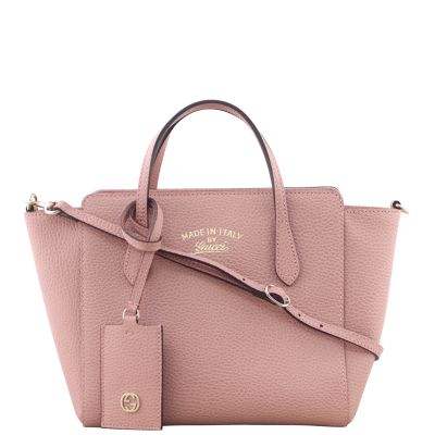 Gucci Swing Mini Leather Tote Front