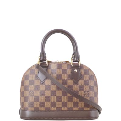Louis Vuitton Alma BB Damier Ebene Front