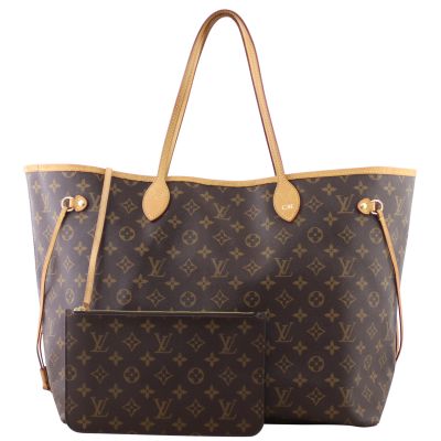 Louis Vuitton Neverfull GM Monogram Front with pouch