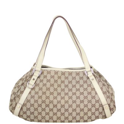 Gucci GG Canvas Abbey Tote Front
