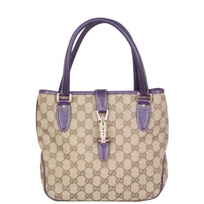 Gucci GG Canvas Mini Top Handle Bag Front