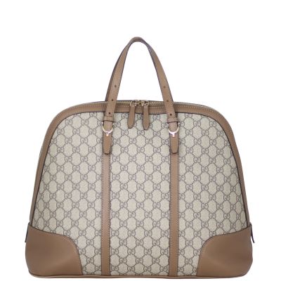 Gucci GG Supreme Nice Large Satchel Front