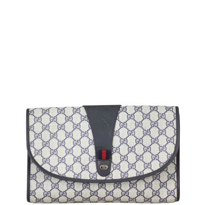 Gucci GG Supreme Vintage Clutch