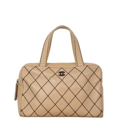 Chanel Wild Stitch Tote | Beige 