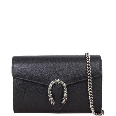 Gucci Dionysus Mini Leather Chain Wallet