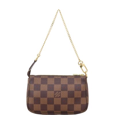 Louis Vuitton Mini Pochette Accessories Damier Ebene