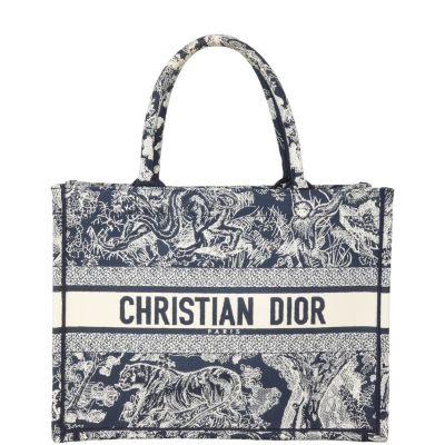 Dior Book Tote Medium Toile de Jouy Reverse