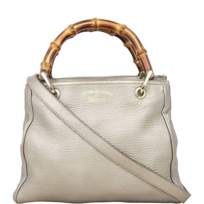 Gucci bamboo shopper small online