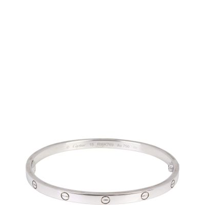 Cartier Small Love Bracelet 18k White Gold