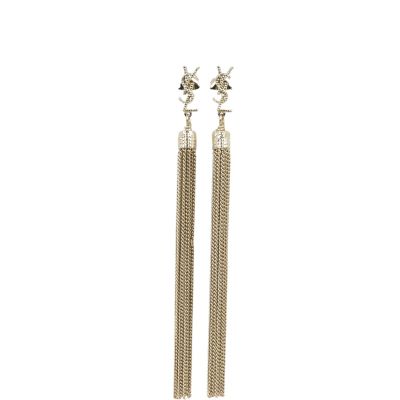 Saint Laurent Loulou Tassel Earrings