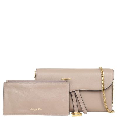 Dior Saddle Wallet on Chain