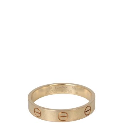 Cartier Love Wedding Band 18k Rose Gold 