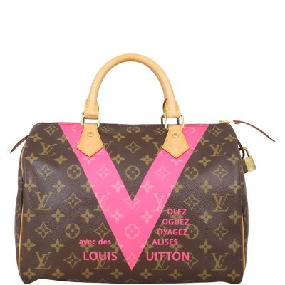 Louis Vuitton Speedy 30 V Grenade Monogram 