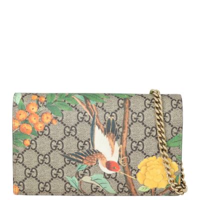 Gucci GG Supreme Tian Chain Wallet 
