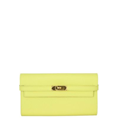 Hermes Kelly Classic Long Wallet Epsom