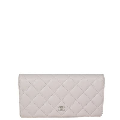 Chanel Classic CC Yen Wallet | Off White 