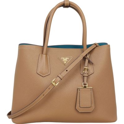 Prada medium double tote sales