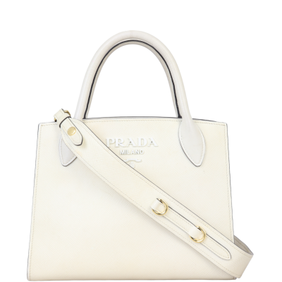 Prada Saffiano Cuir Monochrome Small Bag
