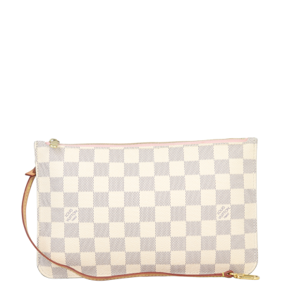 Louis Vuitton Neverfull Pouch Damier Azur