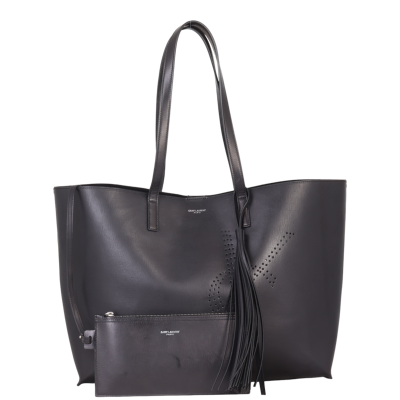 Saint Laurent Perforated East West Shopping Tote