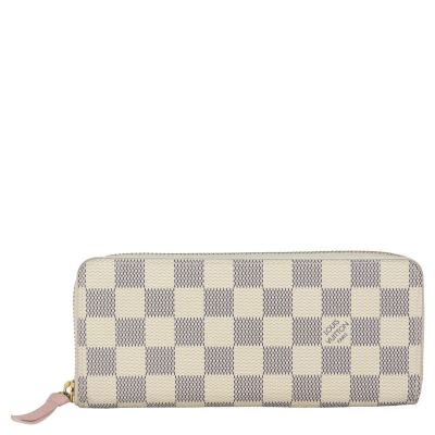 Louis Vuitton Clemence Wallet Damier Azur