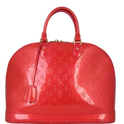 Louis Vuitton Alma GM Monogram Vernis | Orange 