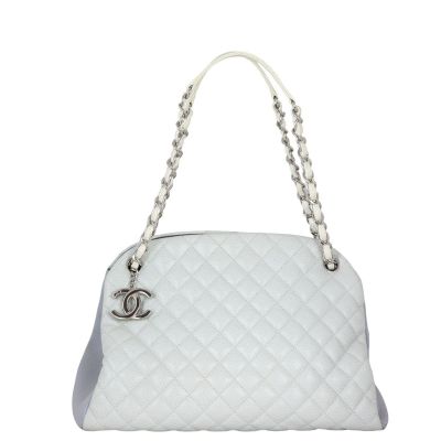 Chanel Mademoiselle Bowler Bag Large | Blue 